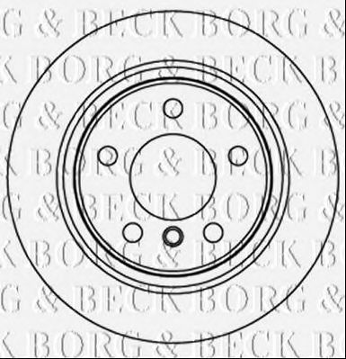 BORG & BECK bbd5265 -  Тормозной диск